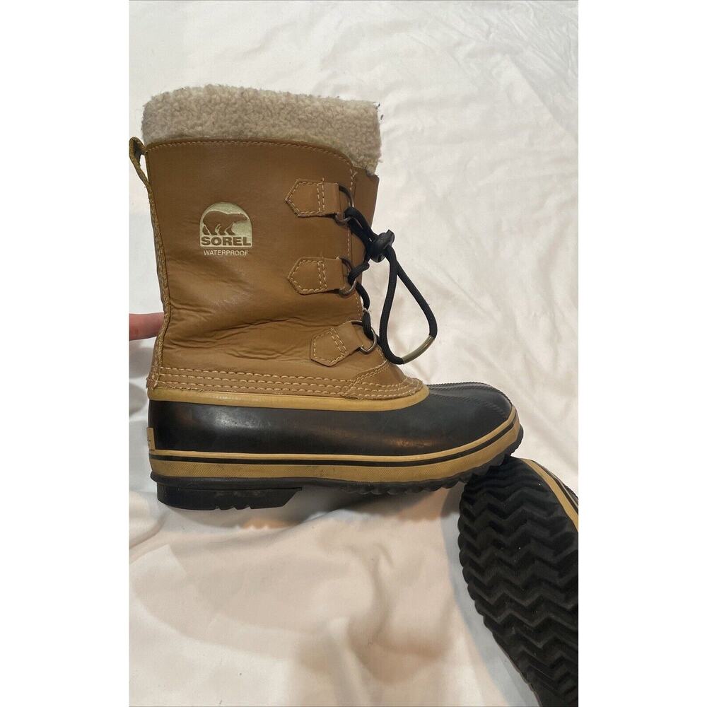 Sorel Tan Winter Snow Boot Women's Size 5